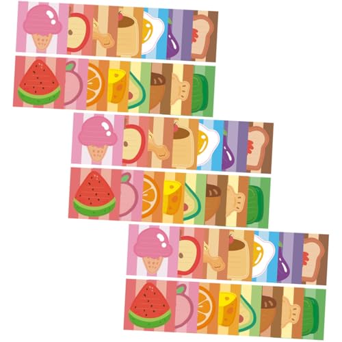 Gadpiparty 3 Sätze Niedlichen Cartoon Memo Pads Abreißbare Notizzettel mit Lebensmittel Design Praktische und Haftende Erinnerungsnotizen für Büro und Zuhause für Tägliche Verwendung und To von Gadpiparty