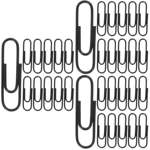 Gadpiparty 3 Sätze Paperclip Briefpapier Dokumentclips Binder Büroklammer Kleine Büroklammer Metall -büroklamme Büroklammern Für Papierkram Büroklammern Für Akte Plastik Black Gadpiparty 3 Sätze Paperclip Briefpapier Dokumentclips Binder Büroklammer Kleine Büroklammer Metall -büroklamme Büroklammern Für Papierkram Büroklammern Für Akte Plastik Black von Gadpiparty