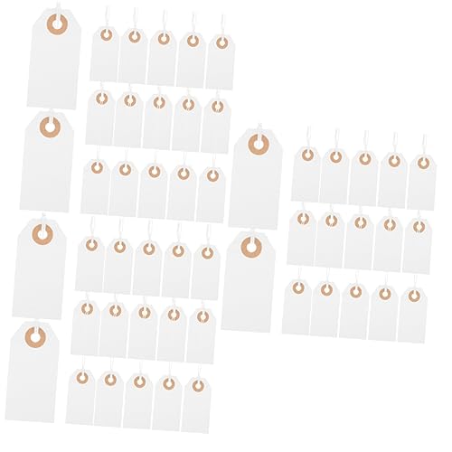 Gadpiparty 3 Sätze Papier Etiketten Mit Loch Und Schnur Blanko Preisetiketten Für Schmuck Kleidung Und Kleine Unternehmen Beschriften Und Präsentieren Von Informationen 100 Stück * 3 Gadpiparty 3 Sätze Papier Etiketten Mit Loch Und Schnur Blanko Preisetiketten Für Schmuck Kleidung Und Kleine Unternehmen Beschriften Und Präsentieren Von Informationen 100 Stück * 3 von Gadpiparty