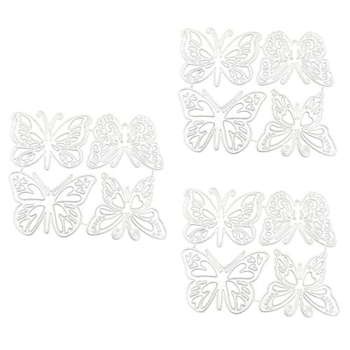 Gadpiparty 3 Sätze Präge Messer Form Sterben Papier Herstellung Schablone Scrapbooking-stanzformen Party Diy Stanzformen Stahl Mit Hohem Kohlenstoffgehalt 4 Stück * 3 Gadpiparty 3 Sätze Präge Messer Form Sterben Papier Herstellung Schablone Scrapbooking-stanzformen Party Diy Stanzformen Stahl Mit Hohem Kohlenstoffgehalt 4 Stück * 3 von Gadpiparty