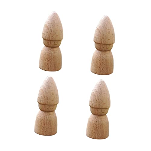 Gadpiparty 3 Sätze Puppenspielzeug Steckpuppen Unvollendet Kinderpuppen Bausätze Bastelsets Für Basteln Für Kinderspielzeug Malen Heimwerkerzubehör Hölzern 4 Stück * 3 Gadpiparty 3 Sätze Puppenspielzeug Steckpuppen Unvollendet Kinderpuppen Bausätze Bastelsets Für Basteln Für Kinderspielzeug Malen Heimwerkerzubehör Hölzern 4 Stück * 3 von Gadpiparty