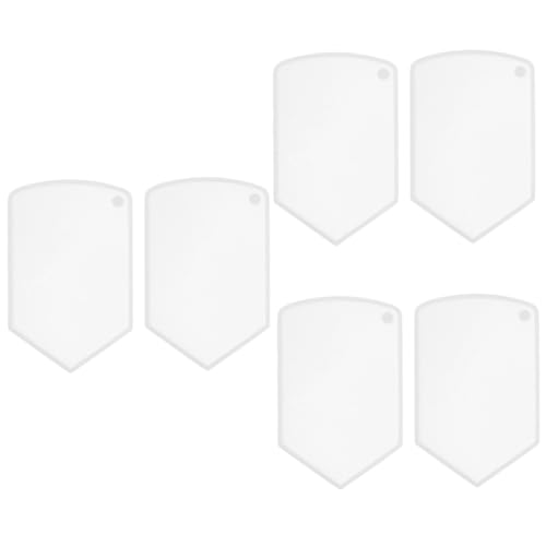 Gadpiparty 3 Sätze Schildform Silikonform Mit Loch Für Diy Anhänger Deko Epoxidharz Gießform Für Schlüsselanhänger Und Tags Langlebig Und Vielseitig Einsetzbar 2 Stück * 3 von Gadpiparty