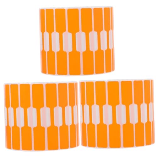 Gadpiparty 3 Sätze Schmucketiketten Schild Farbig Schmuck Aufkleber Handgemacht Mit Praktisches Preisetikett Selbstklebende Schmuckaufkleber Klebeetikett Papier Orange 2000 Stück * 3 Gadpiparty 3 Sätze Schmucketiketten Schild Farbig Schmuck Aufkleber Handgemacht Mit Praktisches Preisetikett Selbstklebende Schmuckaufkleber Klebeetikett Papier Orange 2000 Stück * 3 von Gadpiparty