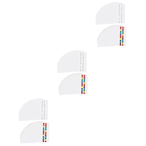 Gadpiparty 3 Sätze Selbstklebende Alphabet Registerkarten Wiederverwendbare Index Tabs Für Notizbücher Scrapbooking Und Dokumentenmarkierung Wasserfeste Haftnotizen Farbige 40 Blätter * 3 von Gadpiparty