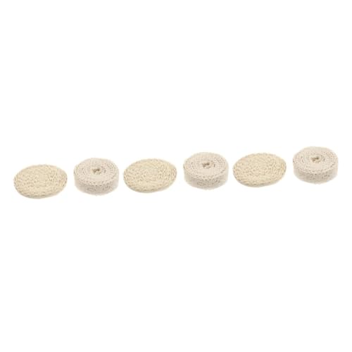 Gadpiparty 3 Sätze Spitzenbänder Diy Handarbeitsmaterial Für Kleidung Hochzeitskleider Für Bastelprojekte Und Näharbeiten 2 Rollen * 3 von Gadpiparty