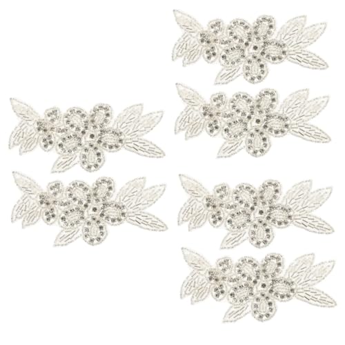 Gadpiparty 3 Sätze Strass Patches Glitzer Blumen Applikationen Zum Aufnähen Für Diy Kleidung Hochzeitskleider Und Bastelprojekte Auffällige Dekoration Für Modeaccessoires 2 Stücke * 3 Gadpiparty 3 Sätze Strass Patches Glitzer Blumen Applikationen Zum Aufnähen Für Diy Kleidung Hochzeitskleider Und Bastelprojekte Auffällige Dekoration Für Modeaccessoires 2 Stücke * 3 von Gadpiparty