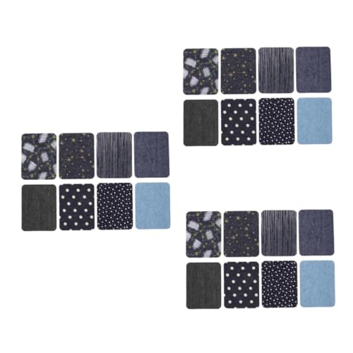 Gadpiparty 3 Sätze Teiliges Dekorative Nähflicken Für Kleidung Bügelflicken Und Aufnäher Für Jacken Jeans Und Diy Projekte Langlebig Und Hautfreundlich 8 Stücke * 3 Gadpiparty 3 Sätze Teiliges Dekorative Nähflicken Für Kleidung Bügelflicken Und Aufnäher Für Jacken Jeans Und Diy Projekte Langlebig Und Hautfreundlich 8 Stücke * 3 von Gadpiparty