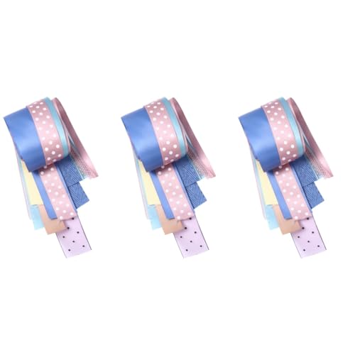 Gadpiparty 3 Sätze Teiliges Diy Ribbons Set Haaraccessoires Für Handarbeiten Und Dekoration Für Feiern Hochzeiten Und Kreative Bastelprojekte 28 Stück * 3 von Gadpiparty