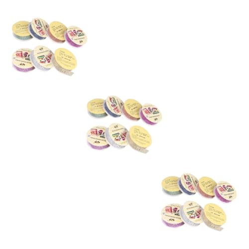 Gadpiparty 3 Sätze Teiliges Diy Scrapbook Klebeband Tapes Für Fotoalben Tagebuch Und Bastelprojekte Pro Hochwertigem Bopp Material 7 Stück * 3 von Gadpiparty