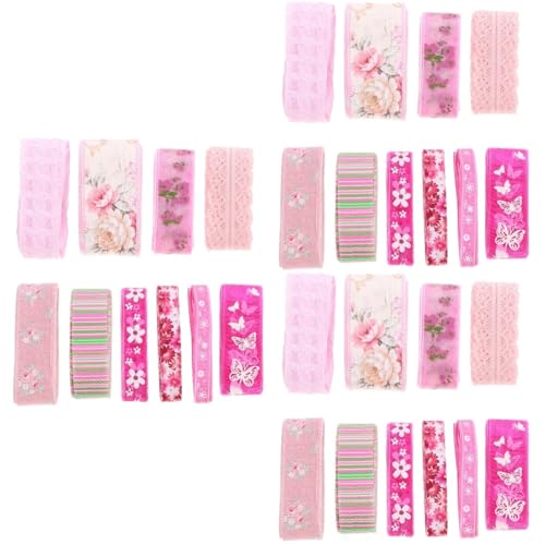Gadpiparty 3 Sätze Teiliges Festival Geschenkband Mit Blumenmuster Vielseitiges Strapazierfähiges Satin Ribbon Für Diy Projekte Hochzeiten Einladungen Und Für Bastelideen 10 Stück * 3 von Gadpiparty