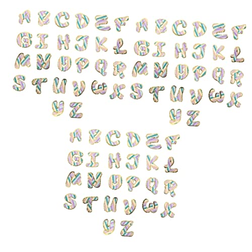 Gadpiparty 3 Sätze Teiliges Gestickte Patches Für Kleidung Diy Applikationen Farbenfrohe Alphabet Aufnäher Zur Dekoration Und Reparatur Von Jeans Shirts Taschen 26 Stück * 3 Gadpiparty 3 Sätze Teiliges Gestickte Patches Für Kleidung Diy Applikationen Farbenfrohe Alphabet Aufnäher Zur Dekoration Und Reparatur Von Jeans Shirts Taschen 26 Stück * 3 von Gadpiparty