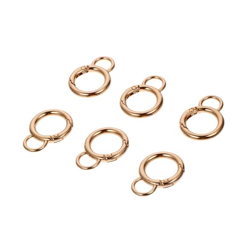 Gadpiparty 3 Sätze Teiliges Gourd Form Schnappclips Für Diy Strapazierfähige Metallhaken Praktische Clips Für Taschen Schlüsselanhänger Und Mehr 6 Stück * 3 Gadpiparty 3 Sätze Teiliges Gourd Form Schnappclips Für Diy Strapazierfähige Metallhaken Praktische Clips Für Taschen Schlüsselanhänger Und Mehr 6 Stück * 3 von Gadpiparty