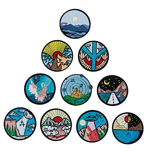 Gadpiparty 3 Sätze Teiliges Landschafts Stickerei Patches Für Diy Kleidung Und Rucksäcke Applikationen Zur Verschönerung Von Textilien Und Handwerksprojekten 10 Stück * 3 Gadpiparty 3 Sätze Teiliges Landschafts Stickerei Patches Für Diy Kleidung Und Rucksäcke Applikationen Zur Verschönerung Von Textilien Und Handwerksprojekten 10 Stück * 3 von Gadpiparty