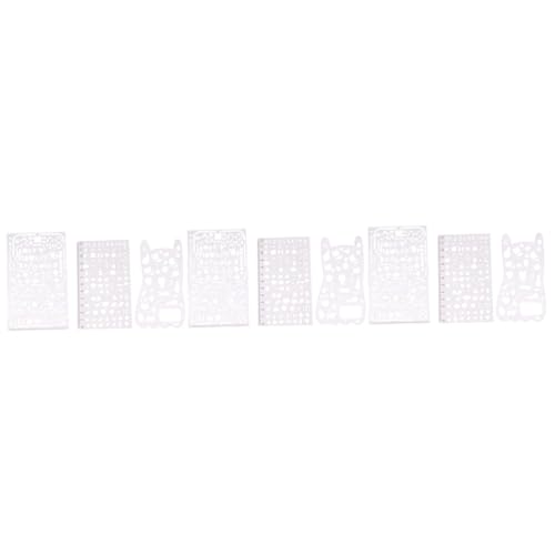 Gadpiparty 3 Sätze Teiliges Lesezeichen Mit Hohlem Muster Multifunktionale Schablone Für Zeichnungen Scrapbooking Und Diy Projekte Für Stifte Und Marker 3 Stücke * 3 von Gadpiparty