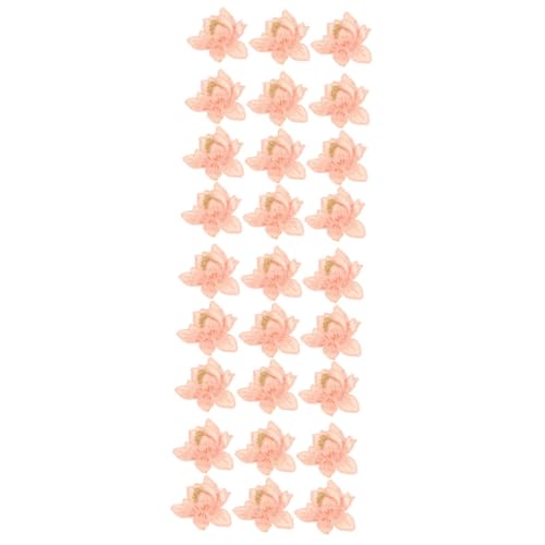 Gadpiparty 3 Sätze Teiliges Lotus Blumen Stickerei Patch Für Kleidung Und Taschen Bügel Und Nähapplikationen Strapazierfähigem Dekorativ Und Praktisch Für Diy Projekte 20 Stück * 3 von Gadpiparty