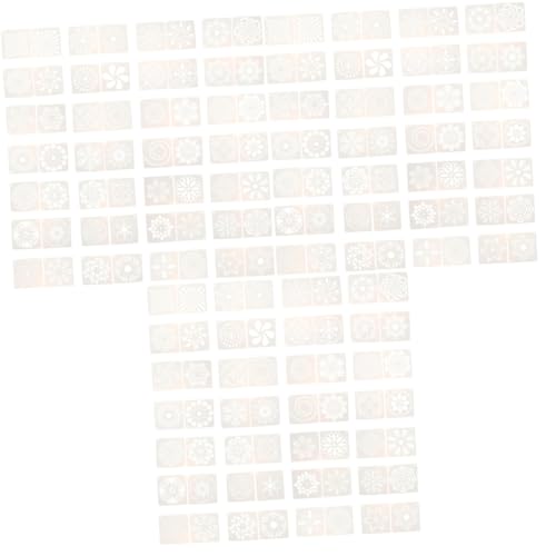 Gadpiparty 3 Sätze Teiliges Mandala Malset Wiederverwendbare Schablonen Für Diy Projekte Für Scrapbooking Wandgestaltung Möbel Und Mehr 56 Stück * 3 von Gadpiparty
