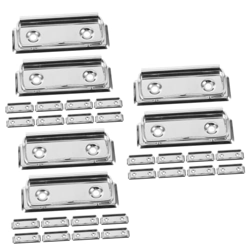 Gadpiparty 3 Sätze Teiliges Metall Klemmbrett Clips Starke Büroklammern Für Schreibtafeln Vielseitige Halterungen Für Büro Zuhause Und Schule Für Bastelprojekte Und Tägliche 10 Stück * 3 von Gadpiparty