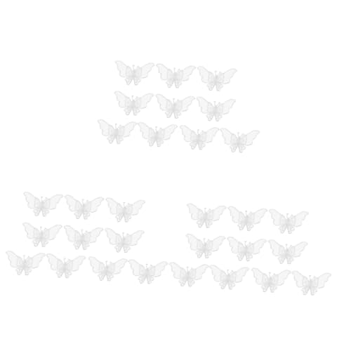 Gadpiparty 3 Sätze Teiliges Schmetterlings Patches Spitzenstoff Organza Applikationen Für Diy Bekleidungsdekoration Und Bastelprojekte Für Accessoires Und Näharbeiten 10 Stück * 3 Gadpiparty 3 Sätze Teiliges Schmetterlings Patches Spitzenstoff Organza Applikationen Für Diy Bekleidungsdekoration Und Bastelprojekte Für Accessoires Und Näharbeiten 10 Stück * 3 von Gadpiparty