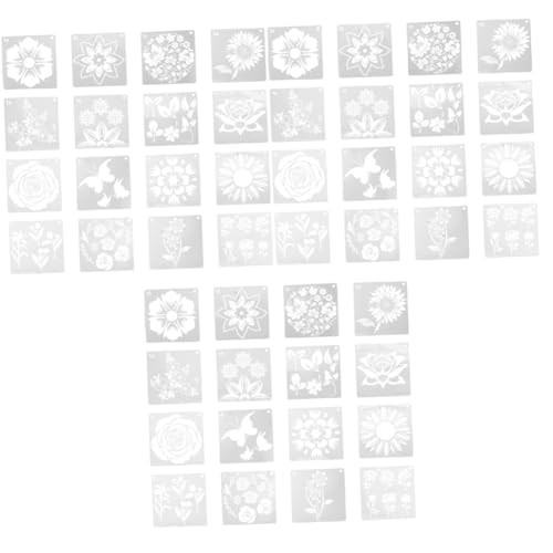 Gadpiparty 3 Sätze Teiliges Set Wiederverwendbarer Schablonen Mit Sonnenblumen Motiven Diy Malvorlagen Für Wandgestaltung Kunsthandwerk Und Dekoration Hochwertigem Pet Material 16 Blätter * 3 von Gadpiparty