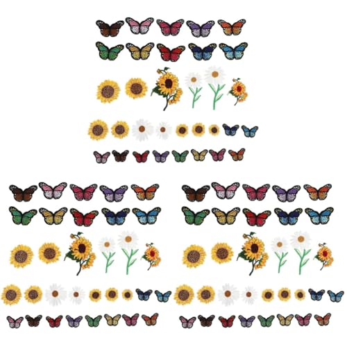 Gadpiparty 3 Sätze Teiliges Sonnenblume Schmetterlinge Applikationen Aufbügelbare Stickerei Patches Für Kleidung Diy Dekoration Selbstklebend Für Kinderbekleidung Und 33 Stück * 3 Gadpiparty 3 Sätze Teiliges Sonnenblume Schmetterlinge Applikationen Aufbügelbare Stickerei Patches Für Kleidung Diy Dekoration Selbstklebend Für Kinderbekleidung Und 33 Stück * 3 von Gadpiparty