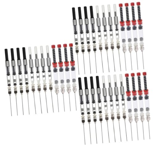 Gadpiparty 3 Sätze Tintenabsorber Brunnenstift -tintenfüller Stifttintenfüller Füllfederhalter Aus Metall in Ordnung Federkonverter Für Füllfederhalter Füllstift Rostfreier Stahl 12 Stück * 3 Gadpiparty 3 Sätze Tintenabsorber Brunnenstift -tintenfüller Stifttintenfüller Füllfederhalter Aus Metall in Ordnung Federkonverter Für Füllfederhalter Füllstift Rostfreier Stahl 12 Stück * 3 von Gadpiparty