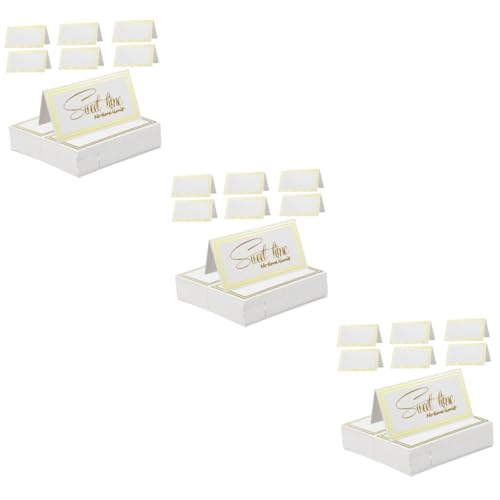 Gadpiparty 3 Sätze Tischkarten Mit Bronzierung Für Hochzeiten Partys Elegante Platzkarten Für Tischdekoration 60 Stück * 3 Gadpiparty 3 Sätze Tischkarten Mit Bronzierung Für Hochzeiten Partys Elegante Platzkarten Für Tischdekoration 60 Stück * 3 von Gadpiparty