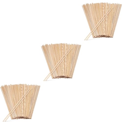 Gadpiparty 3 Sätze Unbehandelte Holzstäbe Diy Handwerksmaterial Für Bastelprojekte Und Konstruktionsholz Für Miniaturhäuser Und Fotorequisiten 150 Stück * 3 Gadpiparty 3 Sätze Unbehandelte Holzstäbe Diy Handwerksmaterial Für Bastelprojekte Und Konstruktionsholz Für Miniaturhäuser Und Fotorequisiten 150 Stück * 3 von Gadpiparty