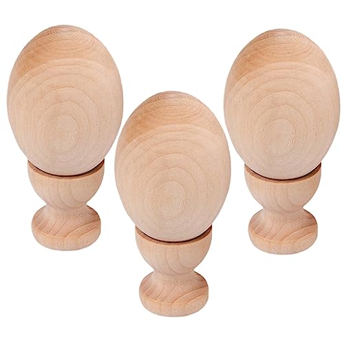 Gadpiparty 3 Sätze Unfertige Holz Eier mit Ablagen DIY Osterdekoration Handbemalte Bastel Eier für Kleine Spielzeuge Natürliche Holzeier zum Bemalen und Basteln Gadpiparty 3 Sätze Unfertige Holz Eier mit Ablagen DIY Osterdekoration Handbemalte Bastel Eier für Kleine Spielzeuge Natürliche Holzeier zum Bemalen und Basteln von Gadpiparty