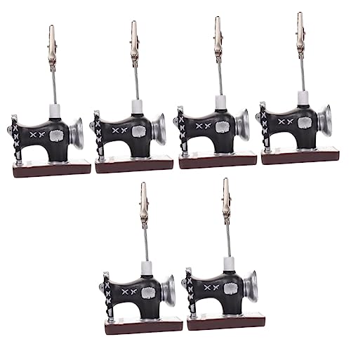 Gadpiparty 3 Sätze Vintage Memo Clips Dekorative Notizhalter Im Retro Design Robuste Klammern Für Fotos Visitenkarten Und Tischkarten Büro Und Veranstaltungen 2 Stücke * 3 von Gadpiparty