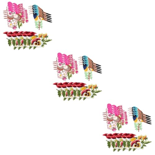 Gadpiparty 3 Sätze Vogelförmige Applikationen Teiliges Patches Für Diy Dekoration Und Reparatur Von Kleidung Taschen Und Accessoires Für Jeans Shirts Und Rucksäcke 15 Stücke * 3 Gadpiparty 3 Sätze Vogelförmige Applikationen Teiliges Patches Für Diy Dekoration Und Reparatur Von Kleidung Taschen Und Accessoires Für Jeans Shirts Und Rucksäcke 15 Stücke * 3 von Gadpiparty