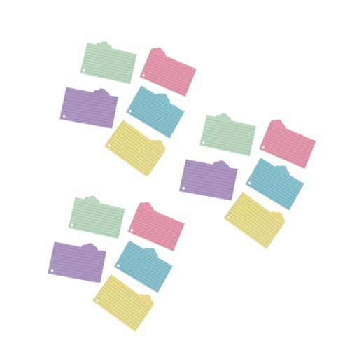 Gadpiparty 3 Sätze Vokabelheft Aus Notizpapier Registerkarten Leere Karten Ungefüttert Farbig Klebrig Wortkarten Karteikarte Lernkarten Grundlagen Des Studiums 125 Blätter * 3 von Gadpiparty