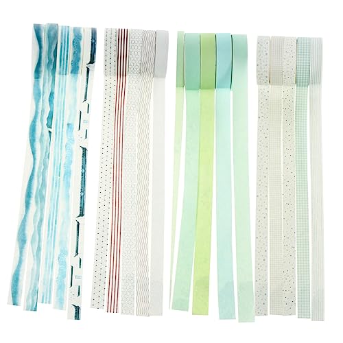 Gadpiparty 3 Sätze Washi Tape Dekorative Klebebänder Für Scrapbooking Planer Und Diy Projekte Boxen Mit Punkte Frühlingsknospen Für Basteln 20 Rollen * 3 von Gadpiparty