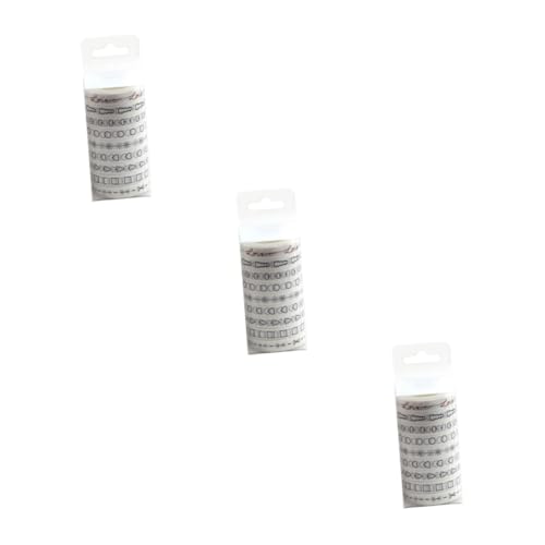 Gadpiparty 3 Sätze Washi Tape Set Teiliges Diy Washi Klebeband Für Scrapbooking Und Dekoration Basis Einfaches Design Für Planer Journals Und Kreative Projekte 9 Stück * 3 von Gadpiparty