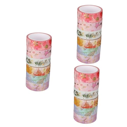 Gadpiparty 3 Sätze Washi-tape Zeitschrift Wickelband Für Diy Klebeband Washi Tape Abkleben Washi-klebeband Fotoalbumband Dekoratives Klebeband Selber Machen Papier 6 Rollen * 3 Gadpiparty 3 Sätze Washi-tape Zeitschrift Wickelband Für Diy Klebeband Washi Tape Abkleben Washi-klebeband Fotoalbumband Dekoratives Klebeband Selber Machen Papier 6 Rollen * 3 von Gadpiparty