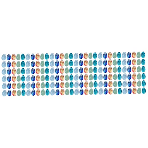 Gadpiparty 3 Sätze Wasserfall Glasperlen Handgemachte Wassertröpfchen Anhänger Und Spacer Perlen Für Diy Armbänder Und Ketten Transparent Dekorativ Vielseitig Einsetzbar 100 Stück * 3 von Gadpiparty