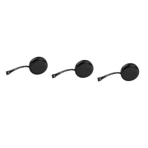 Gadpiparty 3 Stck. Rundes Maßband Kunststoffgehäuse Flexibles Mini Maßband zum Körper und Handwerksmessungen Verschleißfest und Einziehbar für Präzise Längenmessung von Gadpiparty