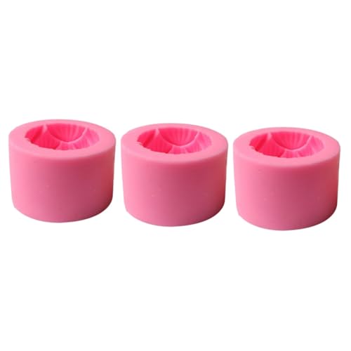 Gadpiparty 3 Stck. Silikonform Lotus Gießform für Diy Projekte Langlebig und Einfach zu Reinigen für Handgemachte Duftkerzen und Bastelarbeiten von Gadpiparty