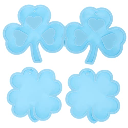 Gadpiparty 3 Stück DIY Silikon Schlüsselanhänger Form Teiliges für Patrick's Day Kreative Gießform für Schmuck Leicht zu Reinigen und Mehrfach Verwendbar für Bastelprojekte und Persönliche von Gadpiparty