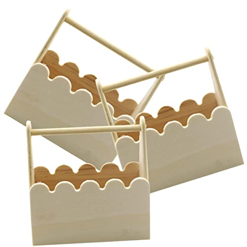 Gadpiparty 3 Stück Diy Holz Körbe Unbemalte Handkörbe für Graffiti Bastelset Kreative Malspielzeuge Holz Ergänzung für Bastelprojekte Gadpiparty 3 Stück Diy Holz Körbe Unbemalte Handkörbe für Graffiti Bastelset Kreative Malspielzeuge Holz Ergänzung für Bastelprojekte von Gadpiparty