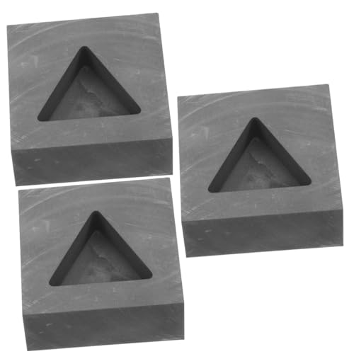 Gadpiparty 3 Stück Dreiecksform Barfenformen Formenguss Schmelzendes Gießwerkzeug Formguss Ingotform Gussformen Barren Gießformen Zum Schmelzen Schmelzform Schmuckbirnenform Graphit Schwarz Gadpiparty 3 Stück Dreiecksform Barfenformen Formenguss Schmelzendes Gießwerkzeug Formguss Ingotform Gussformen Barren Gießformen Zum Schmelzen Schmelzform Schmuckbirnenform Graphit Schwarz von Gadpiparty