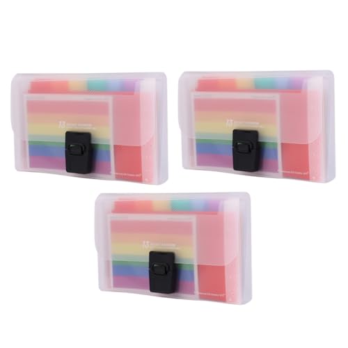 Gadpiparty 3 Stück Fächermappe Tragbarer Organizer mit Fächern für Quittungen Dokumente für Büro und Geschäft Vielseitige Aufbewahrungslösung aus Kunststoff Gadpiparty 3 Stück Fächermappe Tragbarer Organizer mit Fächern für Quittungen Dokumente für Büro und Geschäft Vielseitige Aufbewahrungslösung aus Kunststoff von Gadpiparty