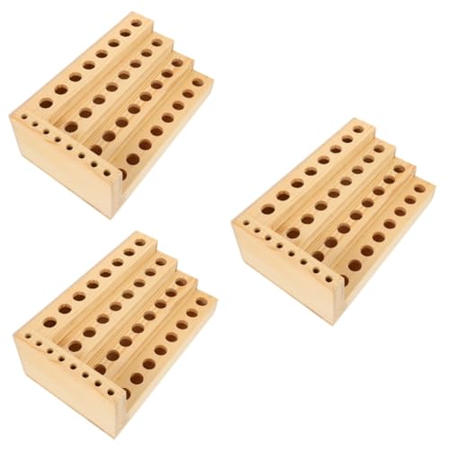 Gadpiparty 3 Stück Farbregal malen Halter für Pigmentflaschen Pinsel-Organizer Pigmenthaltergestell Acrylfarben-Organizer Aufbewahrungsregal für Acrylfarbe Holz Beige Gadpiparty 3 Stück Farbregal malen Halter für Pigmentflaschen Pinsel-Organizer Pigmenthaltergestell Acrylfarben-Organizer Aufbewahrungsregal für Acrylfarbe Holz Beige von Gadpiparty