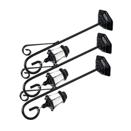 Gadpiparty 3 Stück Fotoordner partyzubehör Fotos Halter Kartenklemme Bildhalter Grußkarten-Clips Bildclips Desktop-Fotohalter Büroklammerhalter für den Schreibtisch Fotostandclip Metall Black von Gadpiparty