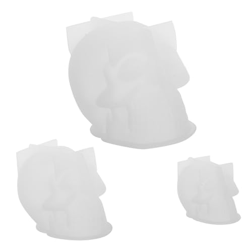 Gadpiparty 3 Stück Halloween Silikon Schädel Formen Schädelkopf Gussformen für Wachs Epoxidharz DIY Halloween Deko Kleine Mittlere Große Gadpiparty 3 Stück Halloween Silikon Schädel Formen Schädelkopf Gussformen für Wachs Epoxidharz DIY Halloween Deko Kleine Mittlere Große von Gadpiparty