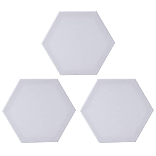 Gadpiparty 3 Stück Hexagon Baumwoll Ölmalereiplatte Künstlerleinwand für Ölmalerei Seitenlänge für Diy Projekte und Kreative Hobbys Gadpiparty 3 Stück Hexagon Baumwoll Ölmalereiplatte Künstlerleinwand für Ölmalerei Seitenlänge für Diy Projekte und Kreative Hobbys von Gadpiparty