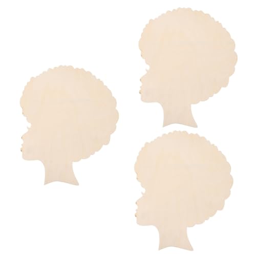 Gadpiparty 3 Stück Holzdekorationen Personalisiert Für Die Erste Mutter Zum Basteln Bemalen Von Ornamenten Ornamentherstellung Holzverzierungen Unbehandelte Holzspäne DIY Ornamente von Gadpiparty