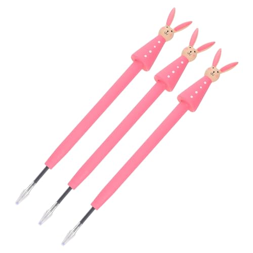 Gadpiparty 3 Stück Kawaii Gelstifte in Niedlicher Hasenform Glattes Schreiben ohne Tintenbluten Leichte Tragbare Kugelschreiber für Büro Schule und Kreatives Zeichnen Gadpiparty 3 Stück Kawaii Gelstifte in Niedlicher Hasenform Glattes Schreiben ohne Tintenbluten Leichte Tragbare Kugelschreiber für Büro Schule und Kreatives Zeichnen von Gadpiparty