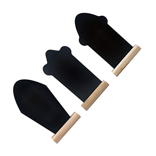 Gadpiparty 3 Stück Kreative Holz Tombstone Tafeln Doppelseitige Notiztafel für Dekoration für Diy Projekte Tischaufsteller Zeichenbrett und Erinnerungen von Gadpiparty
