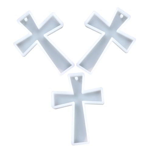 Gadpiparty 3 Stück Kreuz Silikonform epoxidharz silikonform Kreuzharzform Kreuz Charms Silikonform Epoxidformen Silikon Kreuzformen für Harz Kreuzformen aus Silikon Kieselgel Weiß Gadpiparty 3 Stück Kreuz Silikonform epoxidharz silikonform Kreuzharzform Kreuz Charms Silikonform Epoxidformen Silikon Kreuzformen für Harz Kreuzformen aus Silikon Kieselgel Weiß von Gadpiparty