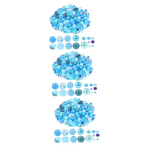 Gadpiparty 3 Stück Kunststoffperlen für Diy Schmuck Runde Bastelperlen für Armbänder und Charms Langlebig Glatte Oberfläche für Handarbeiten und von Gadpiparty